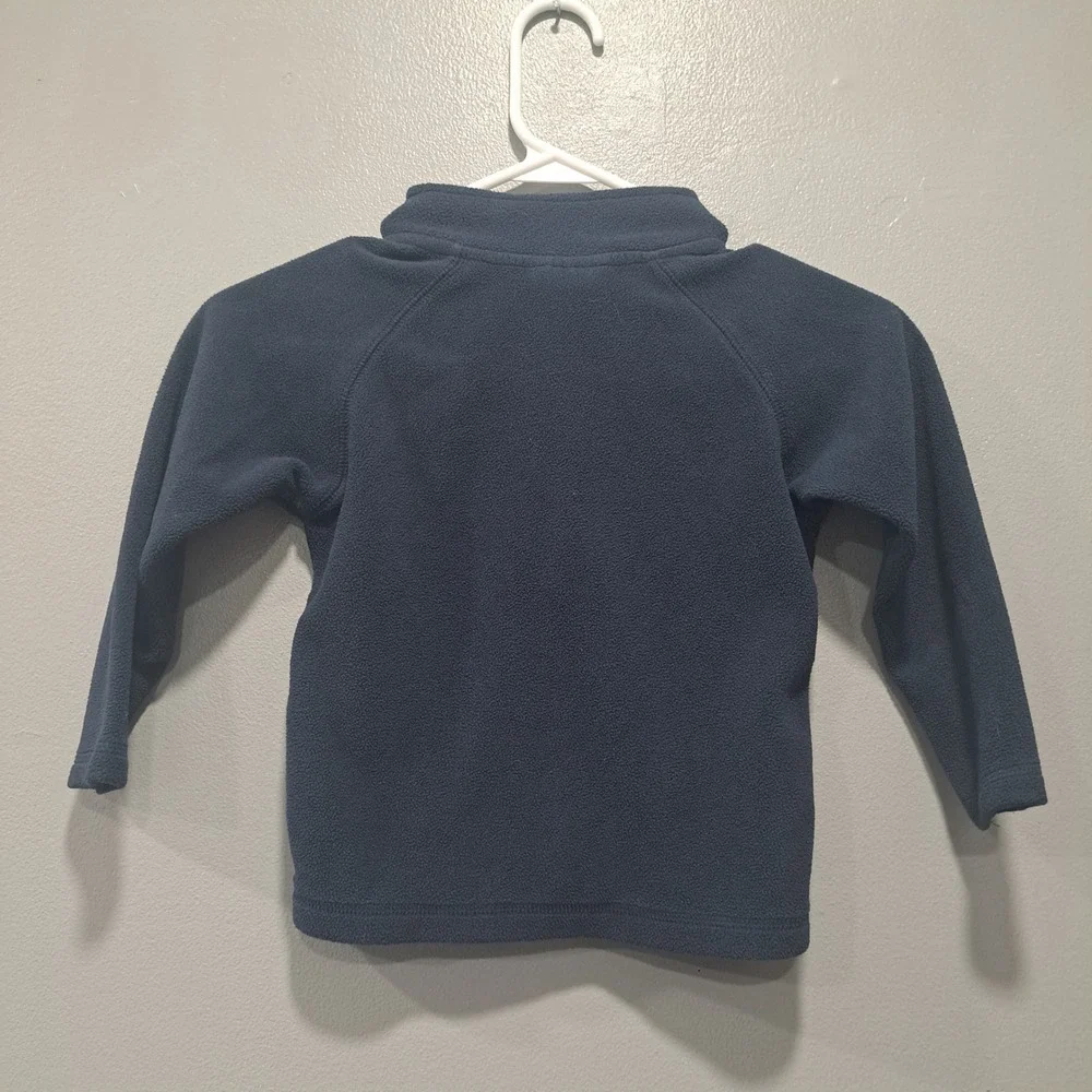 Lego Wear Boys Navy Blue Full Zip Fleece Jacket Mock‎ Neck Size 3Y 98cm